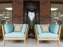 Pair of McKinnon & Harris duVal Alexander Outdoor Club Chairs