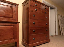 Mission Style Cherry 8 Drawer  Chest