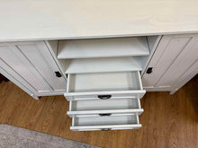 White Farmhouse Style Sideboard