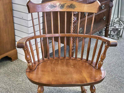 Hitchcock Maple Oval Table & 6 Chair Set