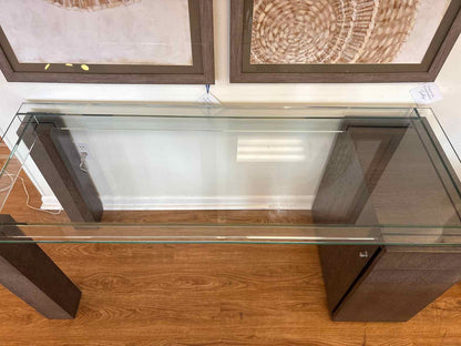 Roche Bobois 'Ténéré' Glass Top Desk