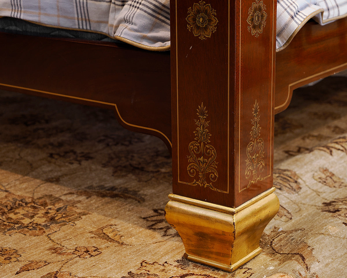 Kindel Winterthur Mahogany Canopy King Bed