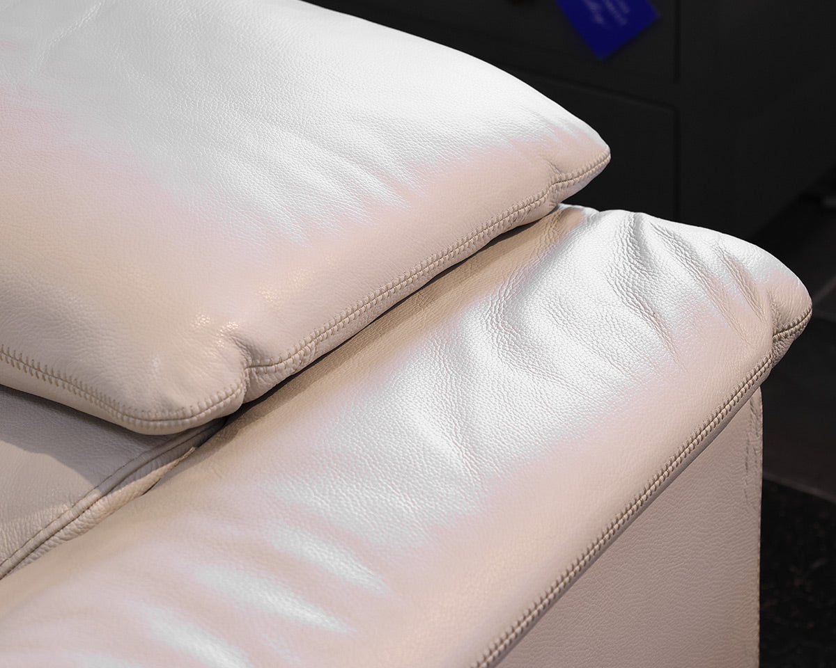 Roche Bobois Leather Reclioning Sofa