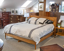 West Elm Mid-Century King Bed in Acorn Finish