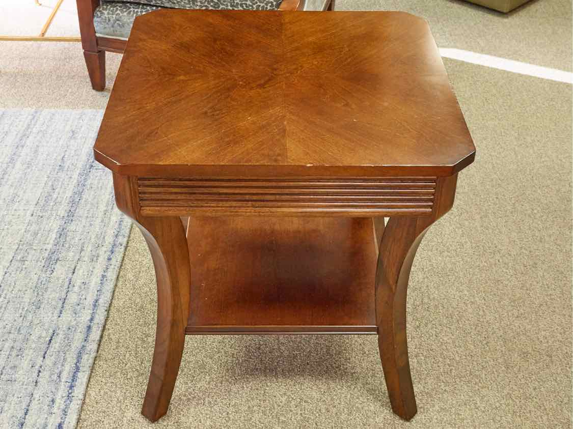Bassett Cherry Wood Side Table