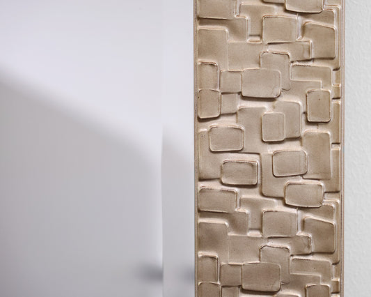 Gold Rectangular Mirror