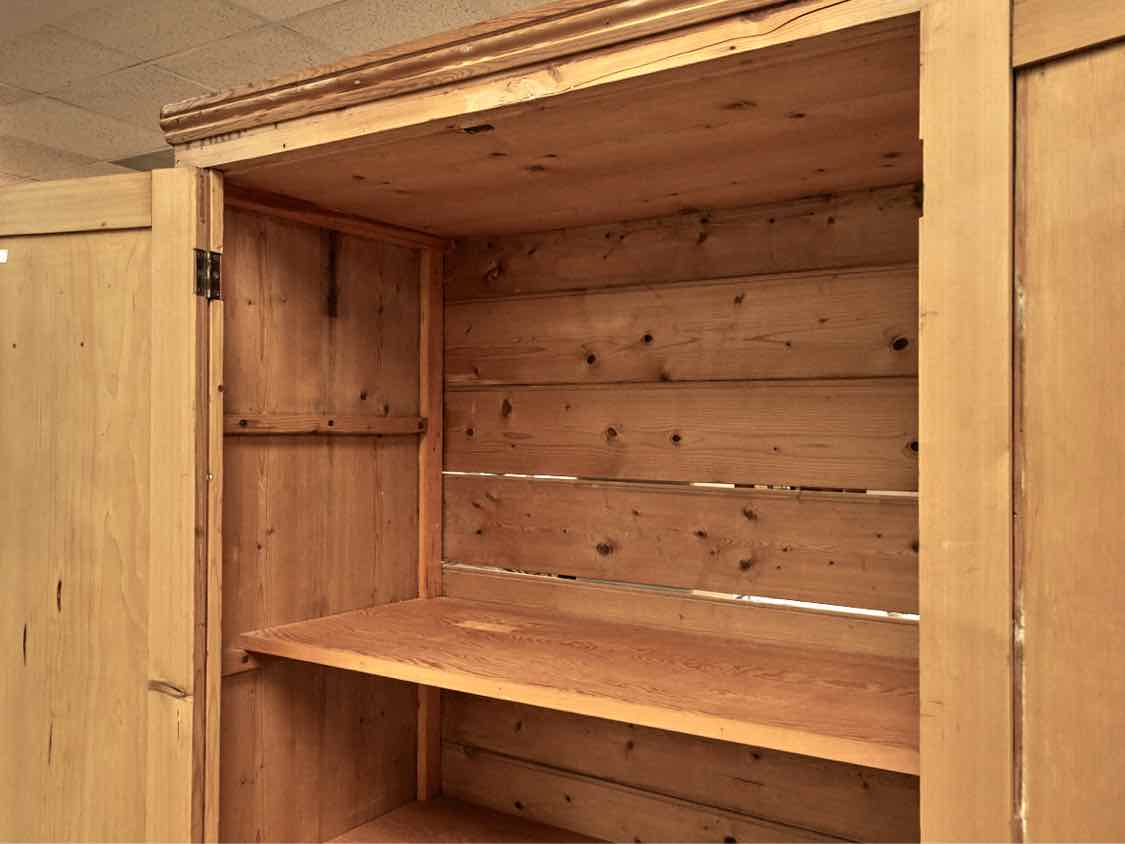 English Pine 2 Door Armoire
