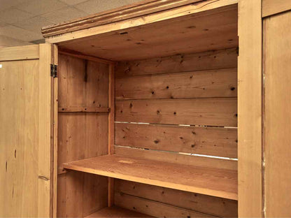 English Pine 2 Door Armoire