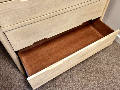 Pottery Barn Manzanita 4-Drawer Chest in Bone White Finish
