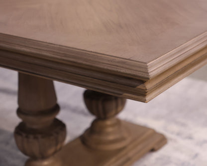 Dove Gray Dining Table