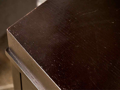 Crate & Barrel Ebony Finish Sideboard