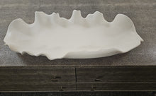 Ruffled Feathers Bowl in White