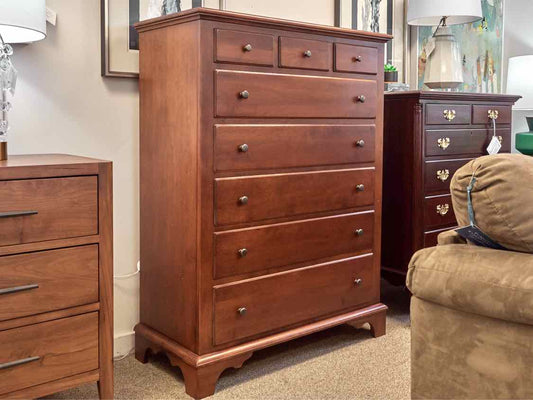 Nichols & Stone Tall Chest with Bronze Pulls