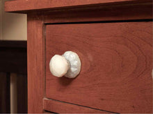 Solid Birch 5 Drawer Chest with Back Splash Top