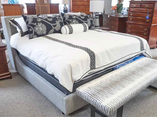 Room & Board 'Marlo' King Bed in Gray
