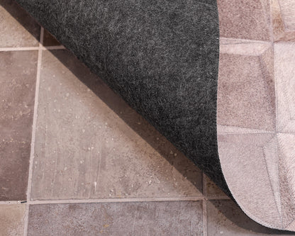 Gray Hair on Hide 10' x 16' Area Rug