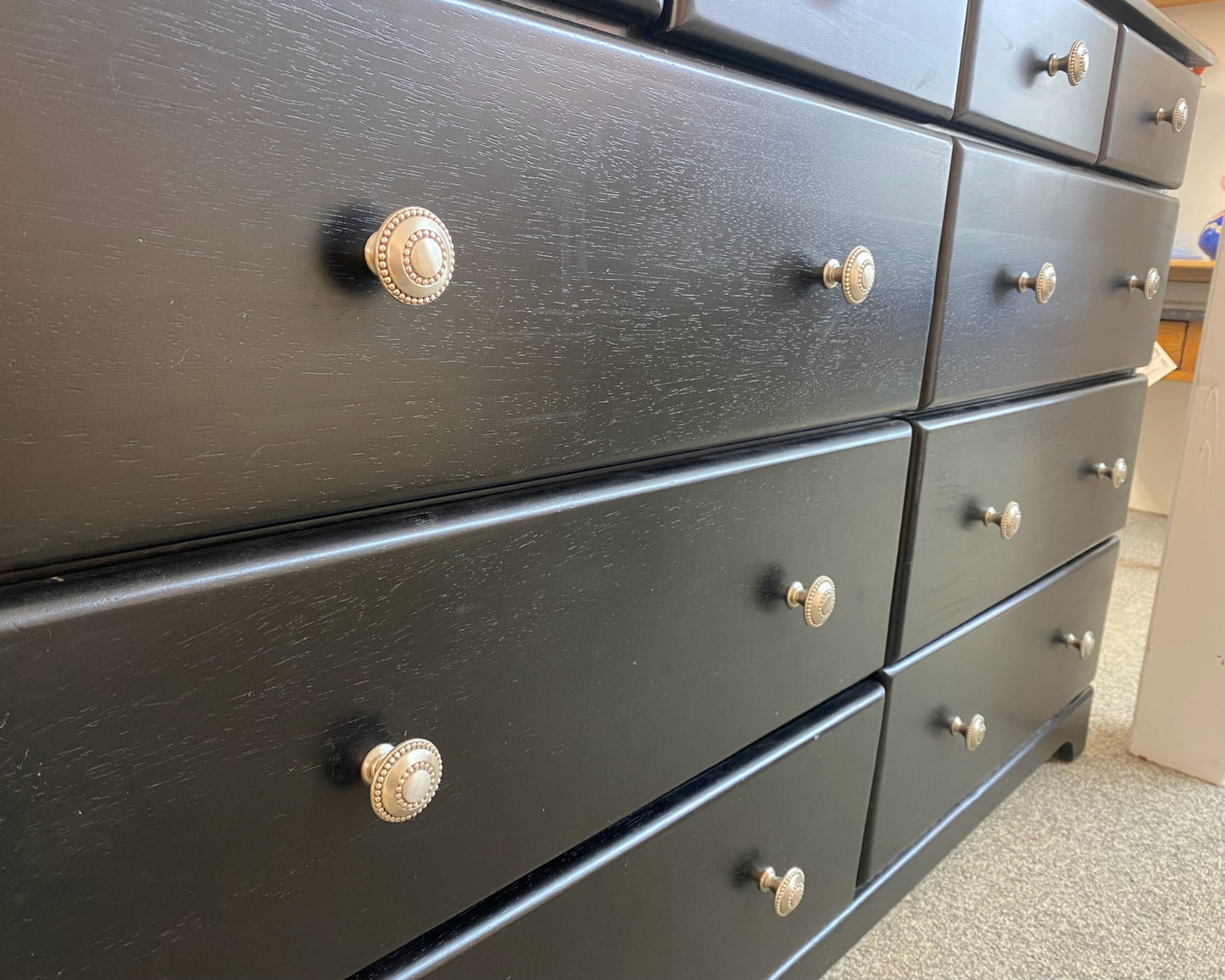 Black Ten Drawer Dresser