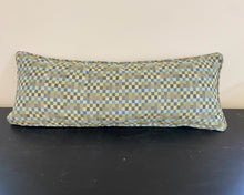 Chartreuse Check Accent Pillow