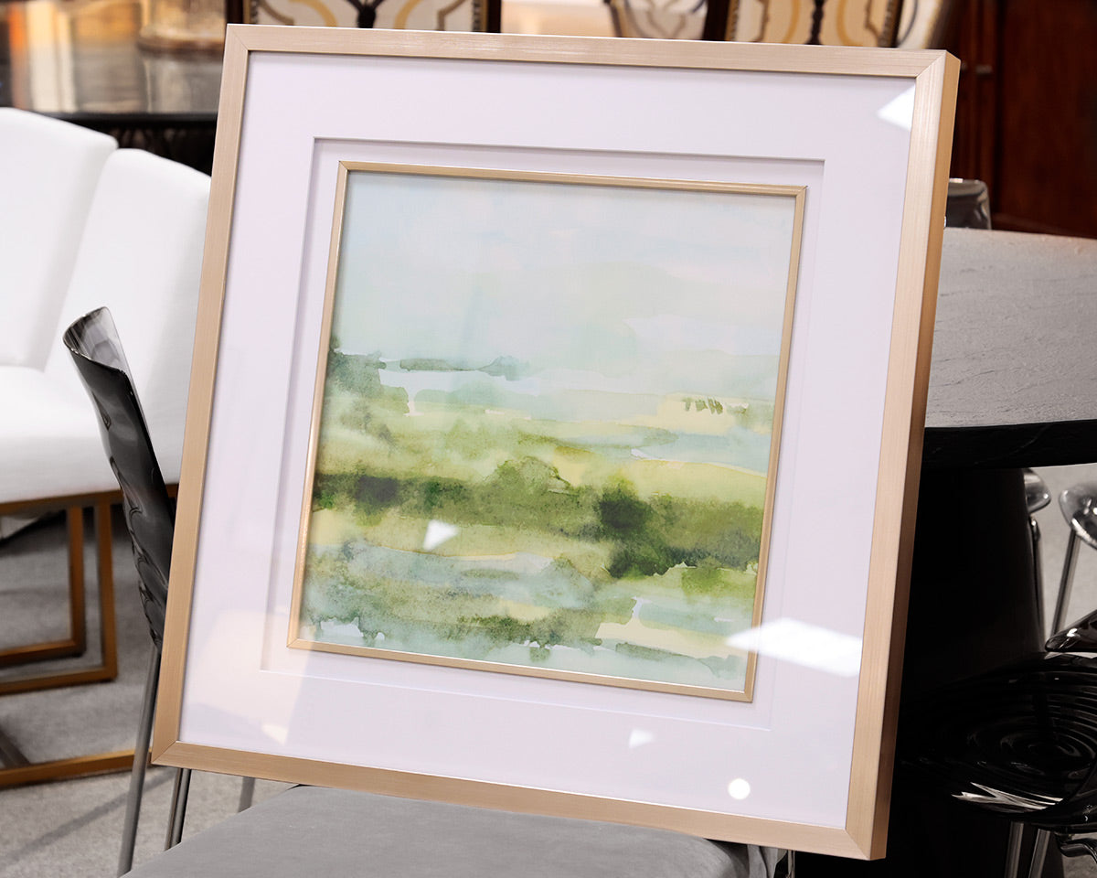 Soft Sage Framed Print II
