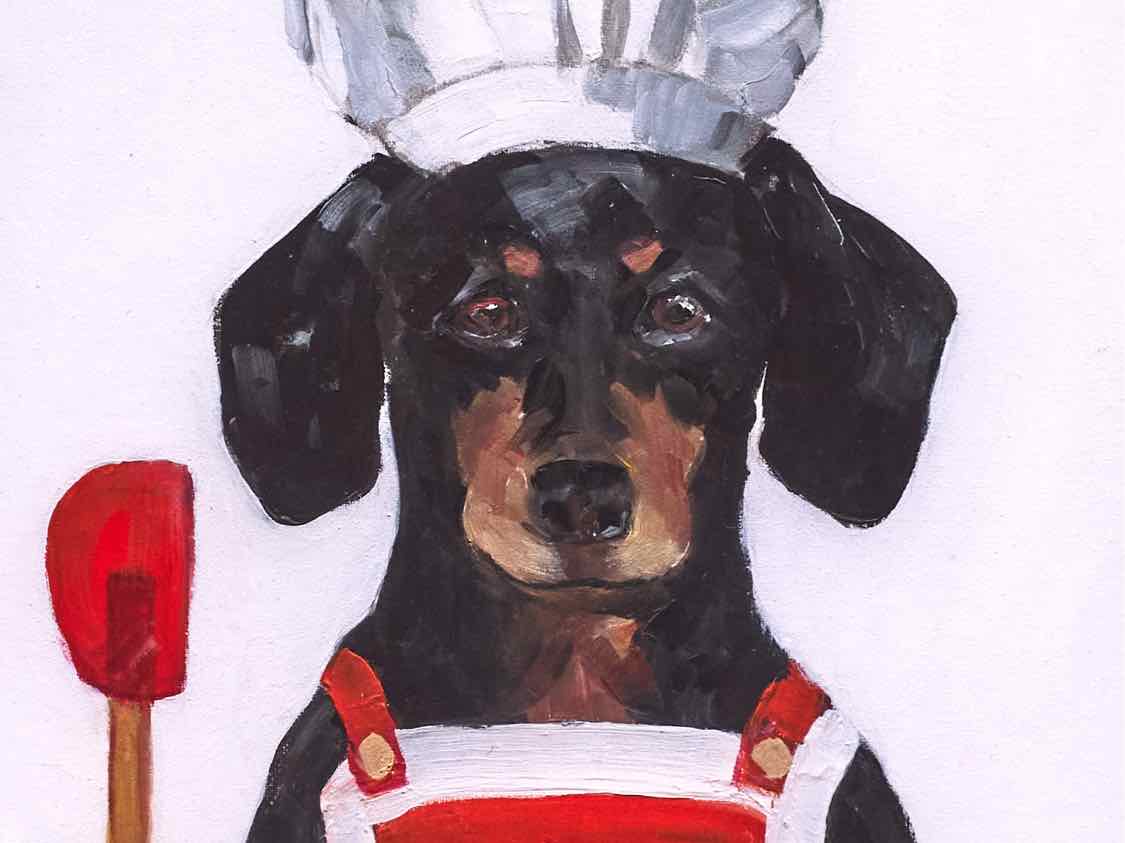 'Chef Pups' Framed Print 2/2