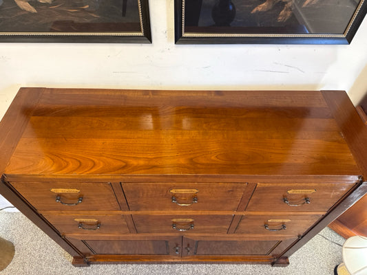 Felix Monge for Roche Bobois French Spice Cabinet in Cherry