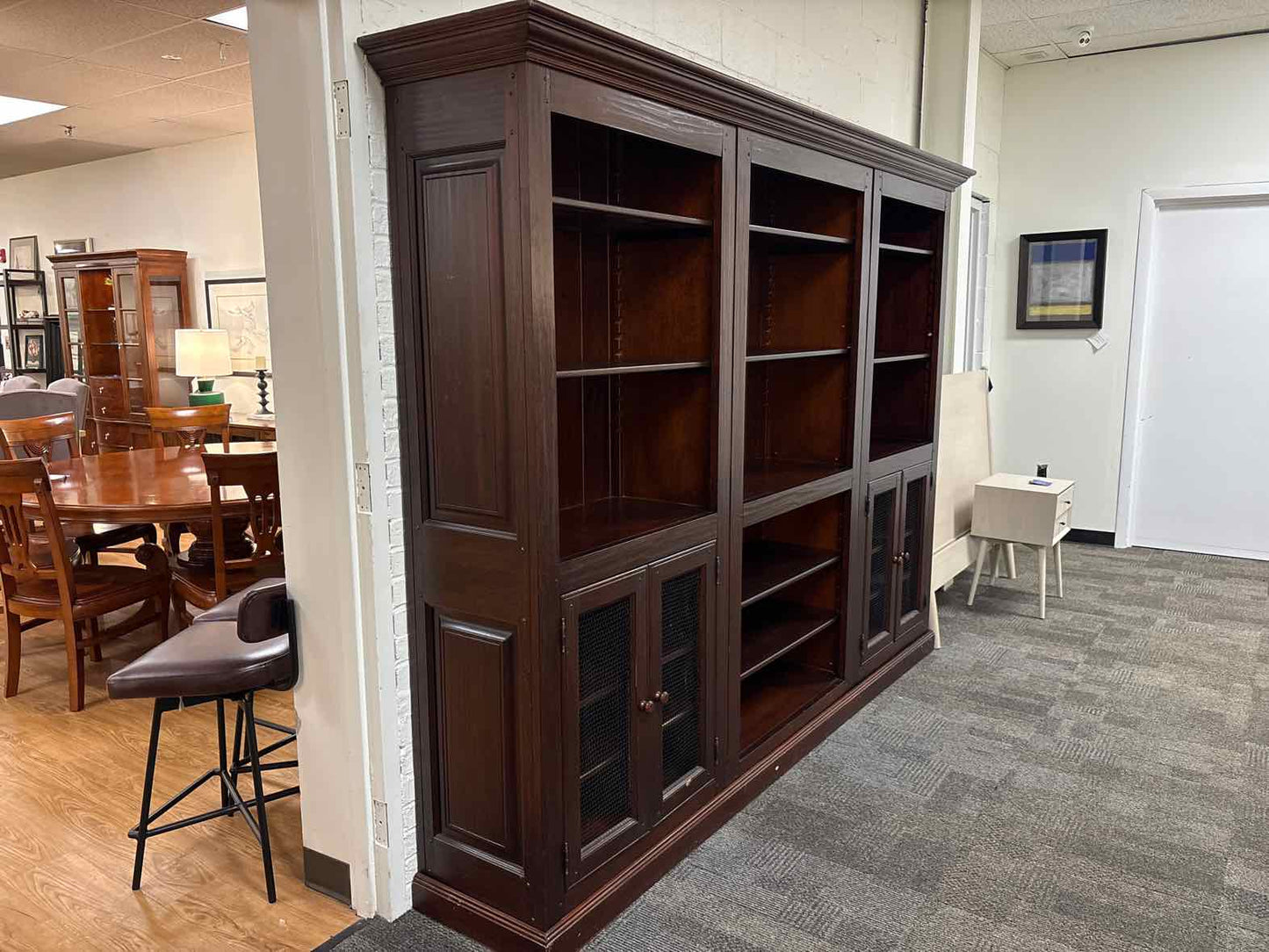 Rustic 3-Piece Bookcase