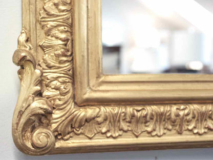 Carvers Guild Diana II Mirror in Antique Gold Finish