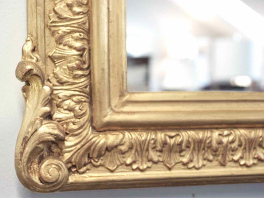 Carvers Guild Diana II Mirror in Antique Gold Finish