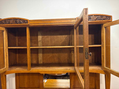 Nouveau-Style Console with Hutch