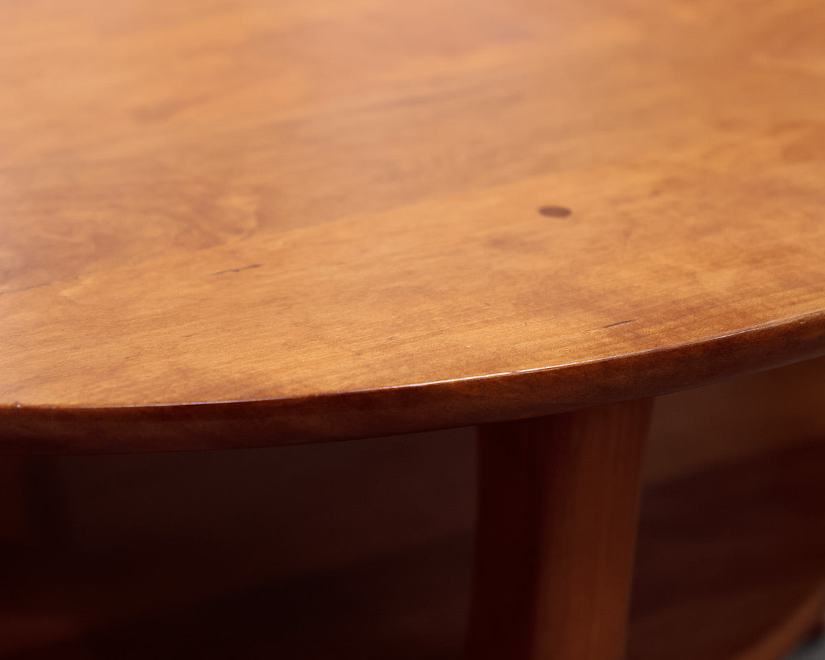 Cherry Pond Designs Round Cherry Coffee Table