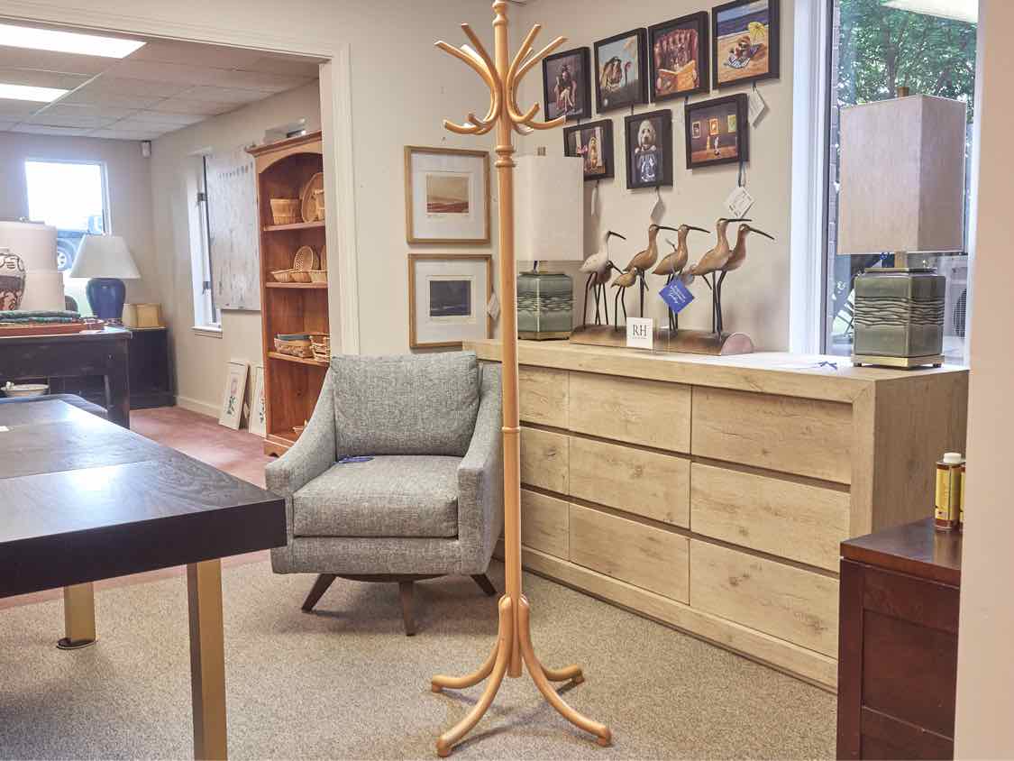Crate & Barrel Maple Coat Rack