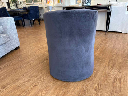 Verellen 'Axelle' Barrel Swivel Chair in Charcoal