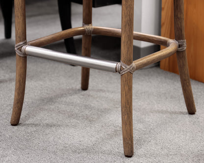 McGuire "Baker Ring" Bar Stool
