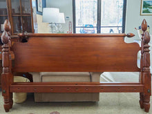 Solid Mahogany Four Post King Bed