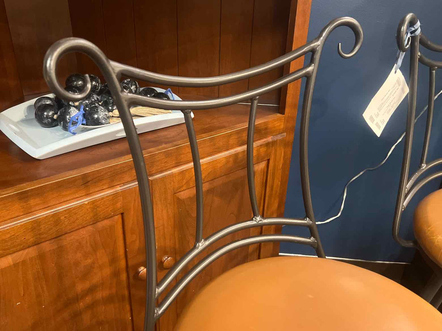 Set of 2 Stone County Ironworks 'Waterbury' Bar Stools