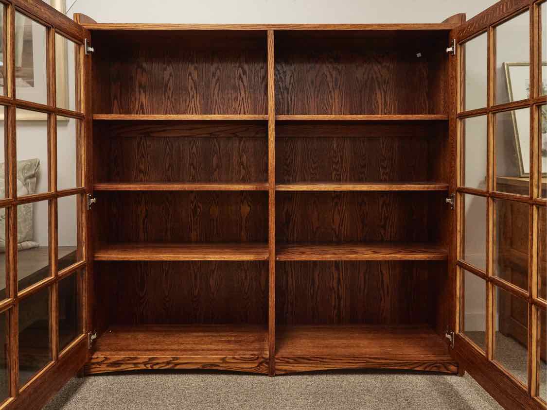 Michael's For Restoration Hardware Oak Mission Style Bookcase