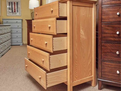 Vermont Tubbs Oak 5 Drawer  Chest