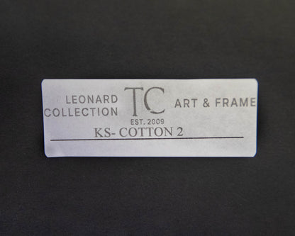 'Cotton 2' Framed Print