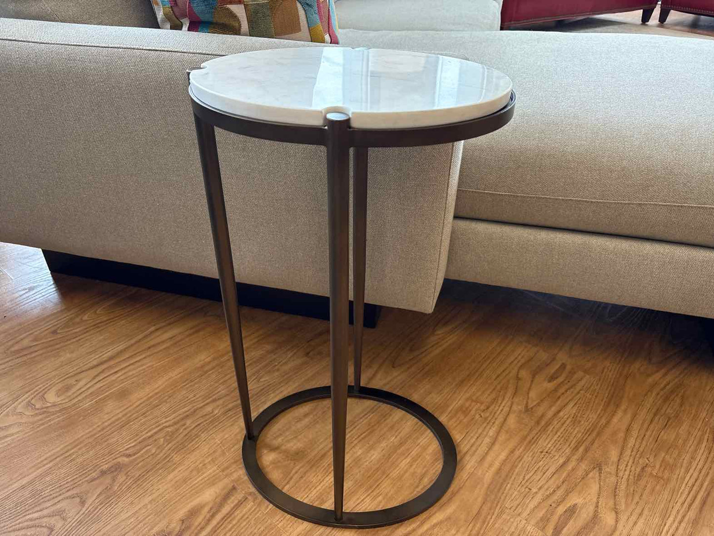 'Mercier' Marble Top Accent Table