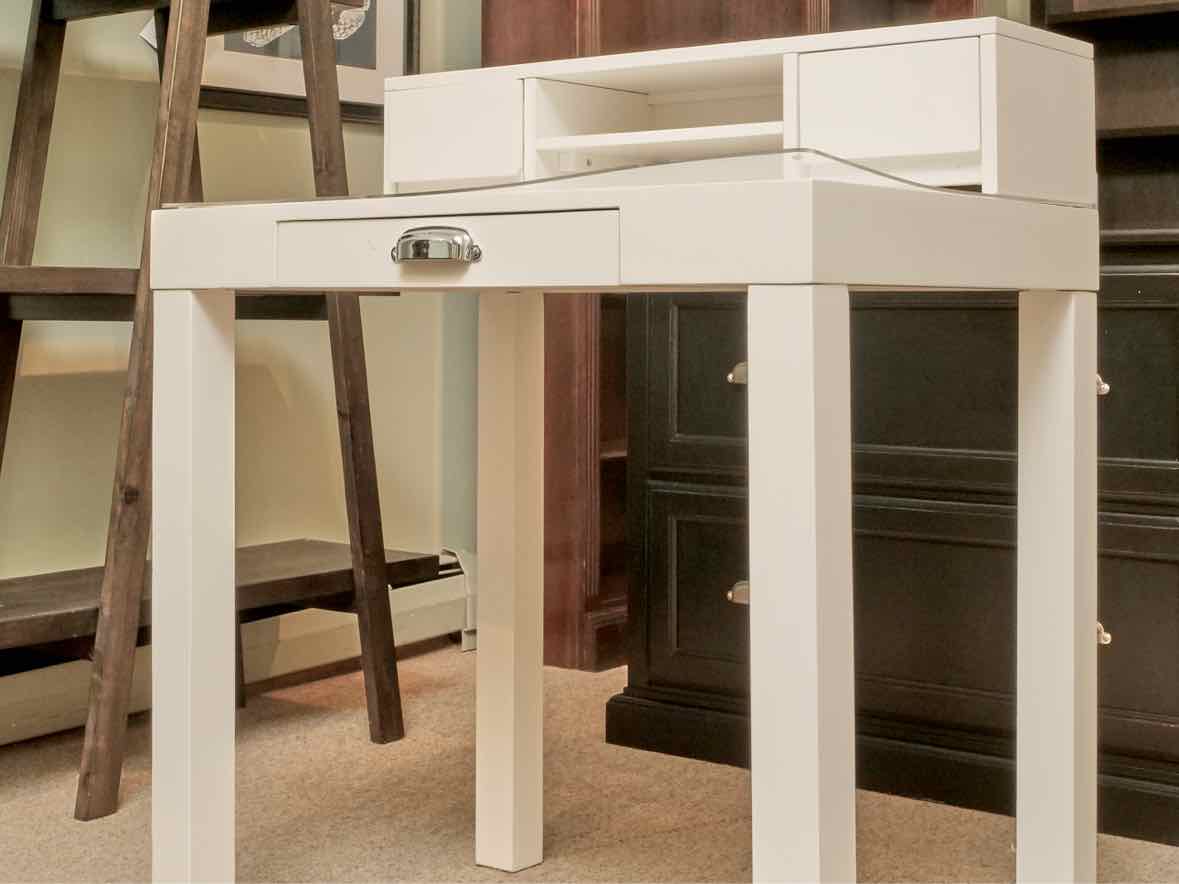 Pottery Barn Kids  'Morgan'  Ivory Finish  Writing Desk & Hutch