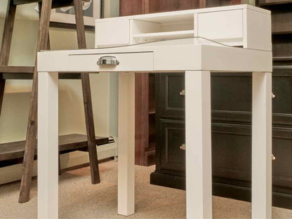 Pottery Barn Kids  'Morgan'  Ivory Finish  Writing Desk & Hutch