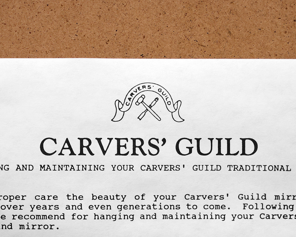 Carver's Guild Gothic Twig Wall Mirror