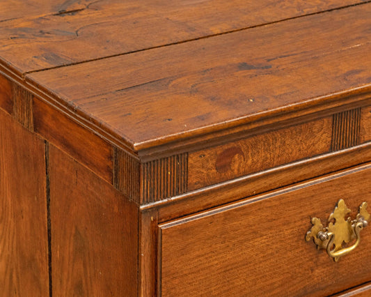 English Oak 2 Over 2 Drawer Chest