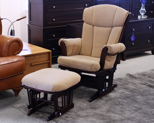 Dutailier Glider and Ottoman