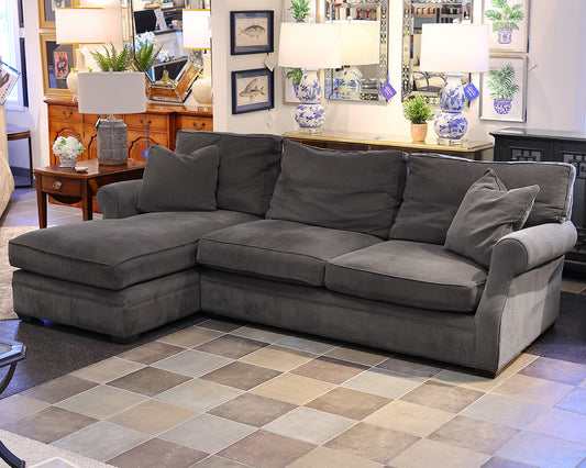 Arhaus Grey Sectional