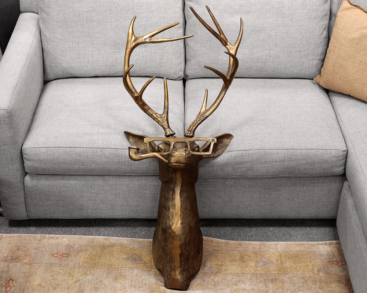 Eric + Eloise "Frankie" Deer Head Wall Decor