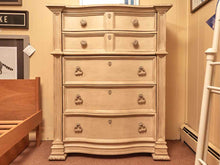 Magnussen  Home Antiqued Beige Finish 5 Drawer Chest