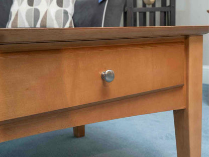 Maple 2 Drawer Cocktail Table