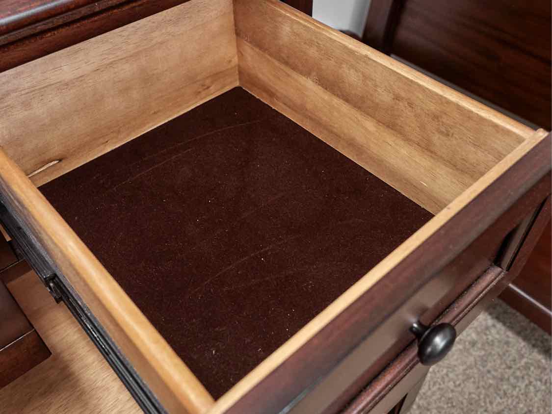 Espresso 10 Drawer Dresser & Mirror