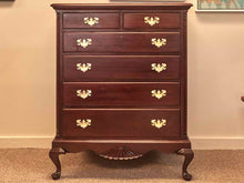 Traditional Mahogany Six Drawer Chest